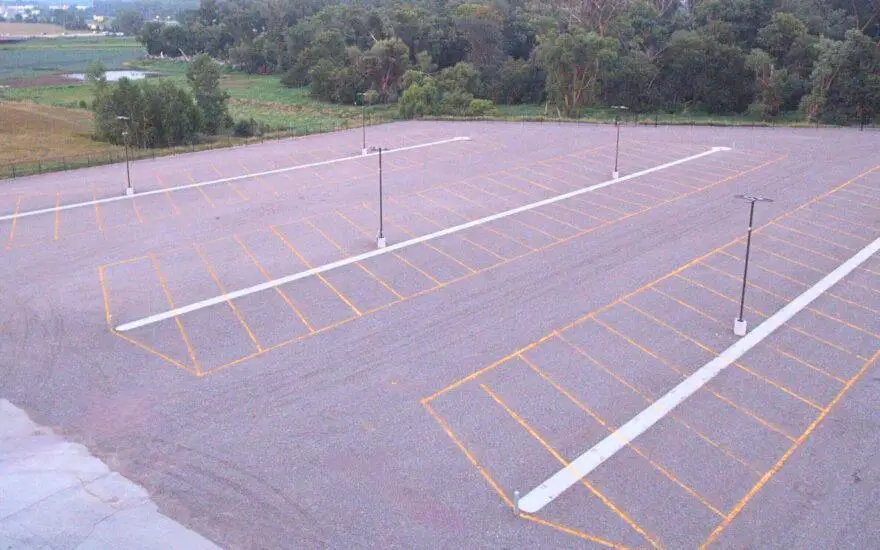 outdoor parking lot for RVs, boats, and vehicles