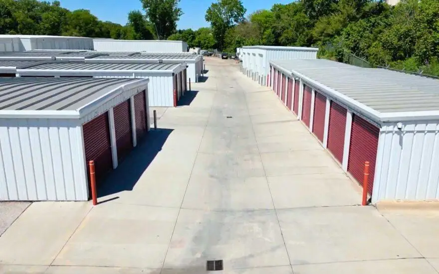 storage facility with warehouse and outdoor parking in omaha ne